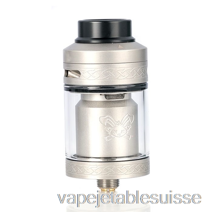 Vape Suisse Hellvape Lapin Mort V2 25mm Rta Argent Mat